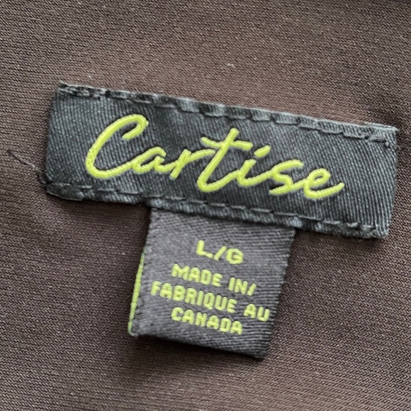 Cartise Brown Stretchy Cami. Size L - Picture 5 of 8